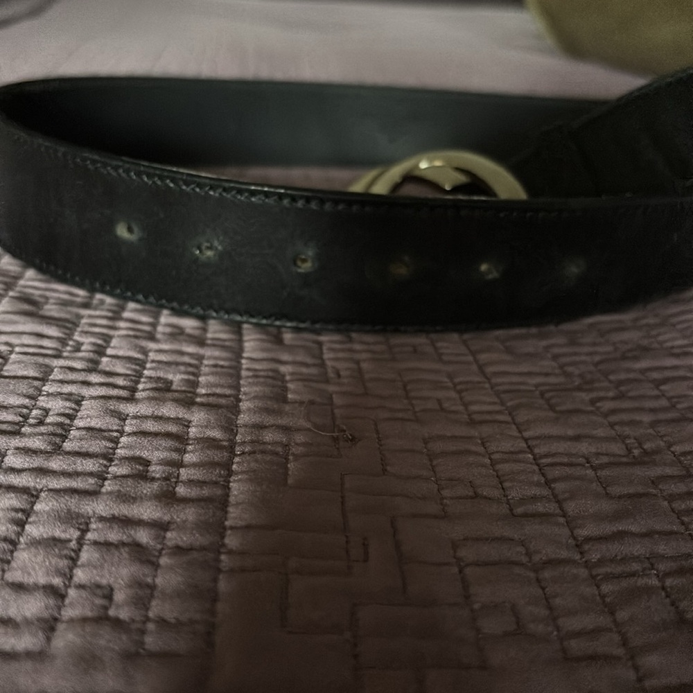 Gucci Black Leather Belt - Picture 10 of 12